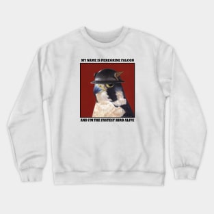 Peregrine falcon Crewneck Sweatshirt